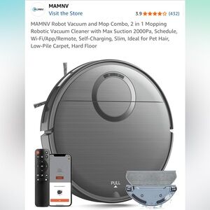 Robotic Vacuum Cleaner & Mop
